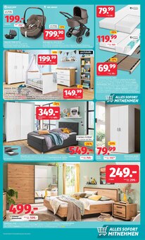 Bett im aktuellen Segmüller Prospekt (München) Bett im Segmüller Prospekt "Glück gibt’s zum mitnehmen" mit 8 Seiten (München)