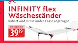 INFINITY flex Wäscheständer Angebote bei famila Nordost Stralsund für 39,99 €