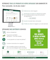 Table De Jardin Angebote im Prospekt "CATALOGUE OUTILLAGE & RÉCUPERATEURS D'EAU" von Gamm vert auf Seite 2