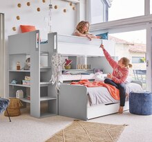 Lit haut 90 x 200 cm trio de dimix - Gautier à Aulnay-sous-Bois Lit haut 90 x 200 cm trio de dimix en promo chez Gautier Aulnay-sous-Bois à 1 790,00 €