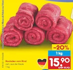 Rouladen vom Rind bei Netto Marken-Discount im Scheinfeld Prospekt für 15,90 €