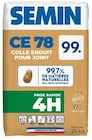 Promo Enduit joint colle poudre 25 Kg à 25,00 € dans le catalogue Brico Dépôt à Cholet