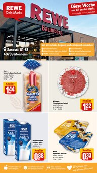 Aktueller REWE Prospekt (Langenfeld (Rheinland), 34 Seiten zum blättern REWE Prospekt Dein Markt mit 34 Seiten