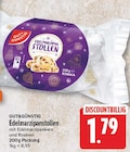 nah und gut Petershagen - Edelmarzipanstollen Angebot im Prospekt Edelmarzipanstollen bei nah und gut im Petershagen Prospekt für 1,79 €