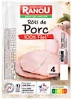 Promo Rôti de porc sans OGM à 1,61 € dans le catalogue Intermarché à Rennes