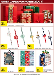 Offre Papier Cadeau dans le catalogue Carrefour du moment à la page 20