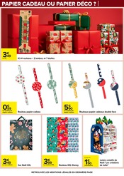 Papier Cadeau Angebote im Prospekt "UN Noël POUR TOUS LES GOÛTS" von Carrefour auf Seite 20