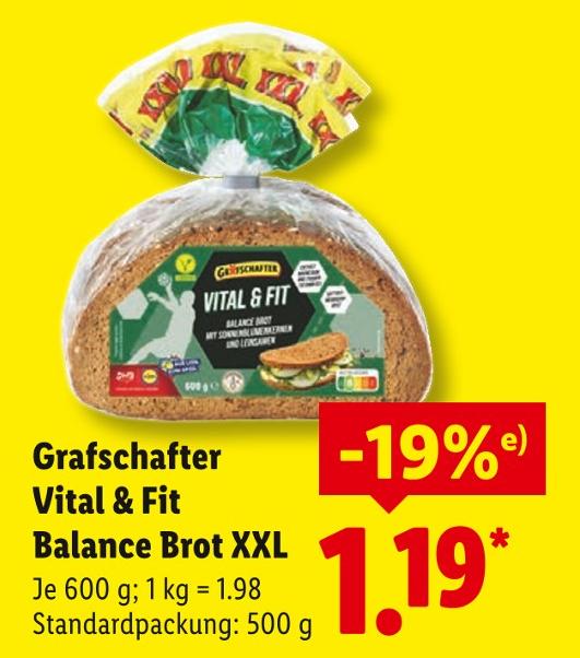 Vital & Fit Balance Brot XXL