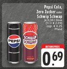 Cola Zero Zucker im Angebot bei E center in Pulheim Cola Zero Zucker Angebote von Pepsi bei E center Pulheim für 0,69 €