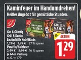 Grill & Kamin Anzündhilfe Holz/Wachs im Angebot bei E center in Chemnitz Grill & Kamin Anzündhilfe Holz/Wachs Angebote von Gut & Günstig bei E center Chemnitz für 1,29 €