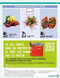 Offre Bouquet De Fleurs dans le catalogue E.Leclerc du moment à la page 21