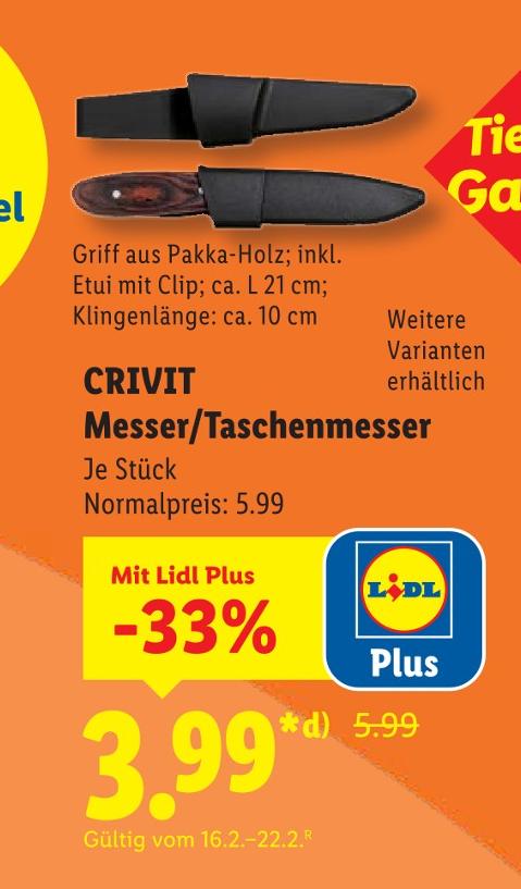 Messer/Taschenmesser