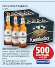 Aktuelle Bier Angebote bei E center in Falkensee Aktuelles Krombacher Angebot bei E center in Falkensee ab 17,99 €