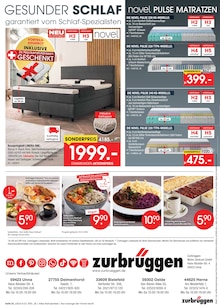 Kissen im aktuellen Zurbrüggen Prospekt (Münster) Kissen im Zurbrüggen Prospekt "GROSSER MARKEN SONDERVERKAUF" mit 20 Seiten (Münster)