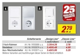 toom Baumarkt Lietzen - 2-fach-Rahmen Angebot im Prospekt 2-fach-Rahmen bei toom Baumarkt im Lietzen Prospekt für 2,79 €