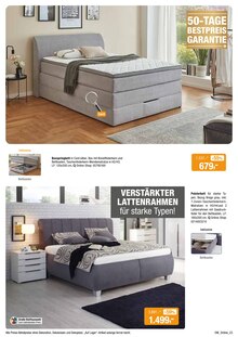 Bett im aktuellen Opti-Wohnwelt Prospekt (Würzburg) Bett im Opti-Wohnwelt Prospekt "Aktuelle Angebote" mit 36 Seiten (Würzburg)