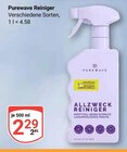 Reiniger im Angebot bei GLOBUS in Rostock Reiniger Angebote von Purewave bei GLOBUS Rostock für 2,29 €