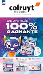 Catalogue Colruyt "UNE AVENTURE 100% GAGNANTE" à Saint-Étienne et alentours, 54 pages, 23/10/2024 - 03/11/2024