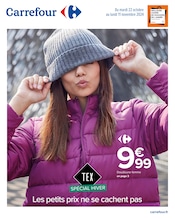 Promo Manteau Fille dans le catalogue Carrefour du moment à la page 1