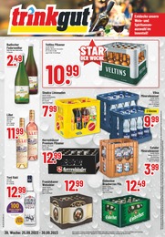 Getränkemarkt Prospekt von Trinkgut Hannover Trinkgut Prospekt: "Aktuelle Angebote", 4 Seiten, 25.09.2023 - 30.09.2023