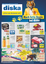 Aktueller diska Discounter Prospekt in Wilkau-Haßlau und Umgebung, "alles an deinem ort." mit 12 Seiten, 11.08.2025 - 16.08.2025