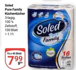 Aktuelles Pure Family Küchentücher Angebot bei GLOBUS in Oberhausen ab 7,99 €