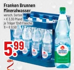Mineralwasser von Franken Brunnen im aktuellen Trinkgut Prospekt für 5,99 €