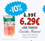 Lomo Tranché - Castilla Natural à 6,29 € dans le catalogue Naturalia