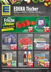Bier im EDEKA Prospekt in Lauda-Königshofen Aktueller EDEKA Prospekt mit Bier, "Wir lieben Lebensmittel!", Seite 1