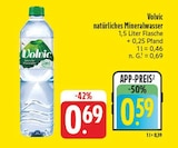 natürliches Mineralwasser im Angebot bei EDEKA in Würzburg natürliches Mineralwasser Angebote von Volvic bei EDEKA Würzburg für 0,59 €