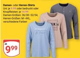 Damen- oder Herren-Shirts im Angebot bei GLOBUS in Rostock Damen- oder Herren-Shirts Angebote bei GLOBUS Rostock für 9,99 €