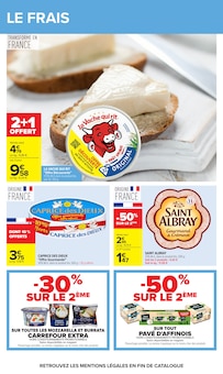 Promotion Burrata dans le prospectus Carrefour, valable du 07/04/2026 au 20/04/2026 Promo Burrata dans le catalogue Carrefour du moment à la page 34