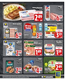 Schinken im EDEKA Prospekt Schinken im EDEKA Prospekt "Wir lieben Lebensmittel." auf Seite 19