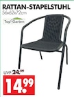 RATTAN-STAPELSTUHL im Angebot bei Wreesmann in Stendal RATTAN-STAPELSTUHL Angebote von Top Garten bei Wreesmann Stendal für 14,99 €