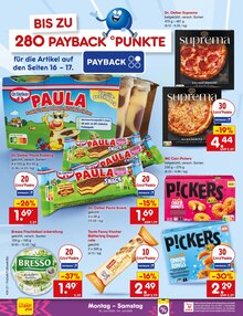 Pizza im Netto Marken-Discount Prospekt "Aktuelle Angebote" mit 74 Seiten (Augsburg)