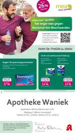 mea - meine apotheke Apotheken Prospekt der aktuellen Woche mit 4 Seiten, gültig von 01.10.2026 bis 31.10.2026, in Biberach und Umgebung Aktueller mea - meine apotheke Apotheken Prospekt in Biberach und Umgebung, "Unsere September-Angebote" mit 4 Seiten, 01.10.2026 - 31.10.2026