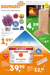 Globus-Baumarkt Prospekt für Bad Orb mit 16} Seiten Globus-Baumarkt Prospekt für Bad Orb: "Immer eine Idee besser", 16 Seiten, 31.08.2025 - 06.09.2025