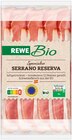 Serrano Reserva Angebote von REWE Bio bei REWE Mühlhausen für 2,99 €