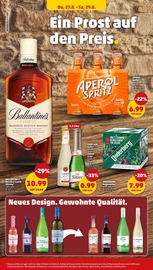 Aktueller Penny Prospekt mit Whiskey, "Wer günstig will, muss Penny.", Seite 38