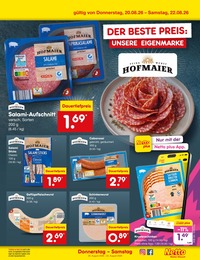 Schinken im Netto Marken-Discount Prospekt Schinken im Netto Marken-Discount Prospekt Aktuelle Angebote auf S. 6