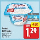 Hüttenkäse von Gervais für 1,29 € bei EDEKA im Angebot Hüttenkäse von Gervais im aktuellen EDEKA Prospekt