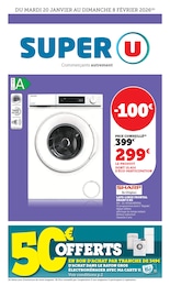 Offre Lave-Linge dans le catalogue Super U du moment à la page 1