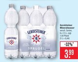Mineralwasser Angebote von Gerolsteiner bei Marktkauf Heidenheim für 3,99 €