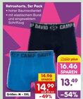 Retroshorts, 2er Pack Angebote von Camp David bei Netto Marken-Discount Göppingen für 13,49 €