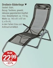 Dreibein-Bäderliege im V-Markt Prospekt Dreibein-Bäderliege von im aktuellen V-Markt Prospekt für 22,99 €
