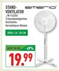 STANDVENTILATOR im Angebot bei Marktkauf in Haltern am See STANDVENTILATOR Angebote von emerio bei Marktkauf Haltern am See für 19,99 €