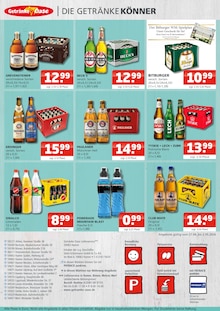 Bier im Getränke Oase Prospekt "Aktuelle Angebote" mit 4 Seiten (Soest)