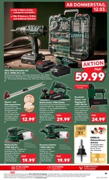 Bohrmaschine Angebot im aktuellen Kaufland Prospekt auf Seite 61
