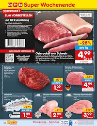 Netto Marken-Discount Steak im Prospekt 
