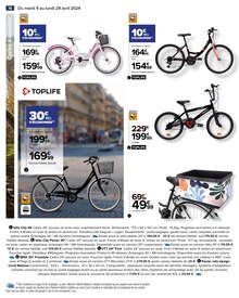 Promo Bmx dans le catalogue Carrefour du moment à la page 18
